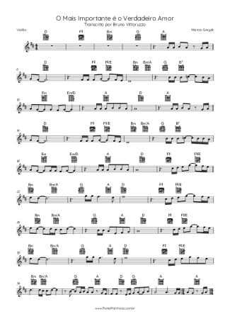 Score for Acoustic Guitar