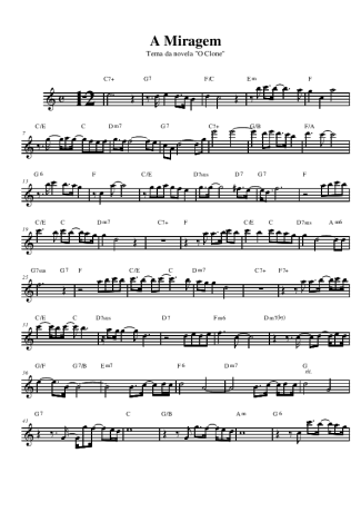 Marcus Viana  score for Alto Saxophone