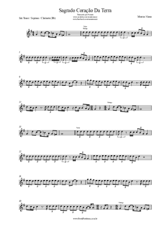 Marcus Viana  score for Clarinet (Bb)