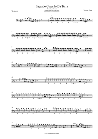 Marcus Viana  score for Trombone