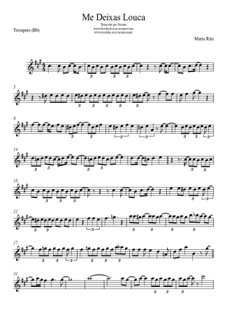 Maria Rita  score for Trumpet