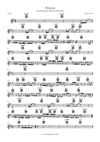 Score for Acoustic Guitar