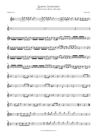 Score for Clarinet (C)