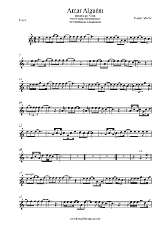 Marisa Monte  score for Flute