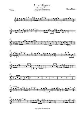 Marisa Monte  score for Violin