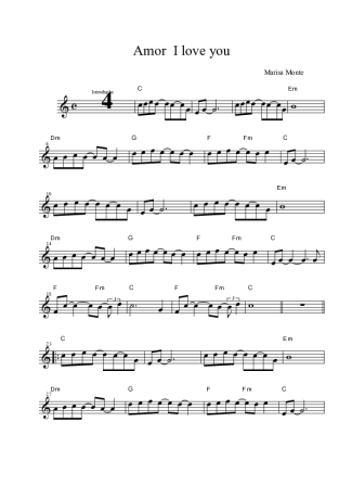 Marisa Monte  score for Tenor Saxophone Soprano (Bb)