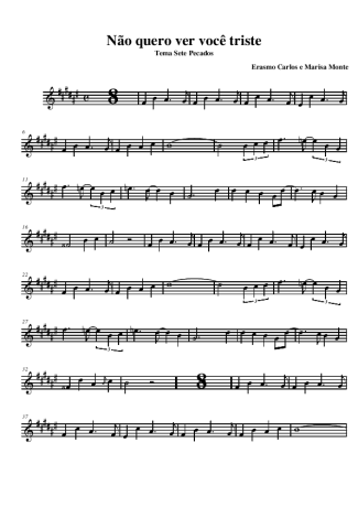 Fagner - Canteiros - Sheet Music For Trumpet