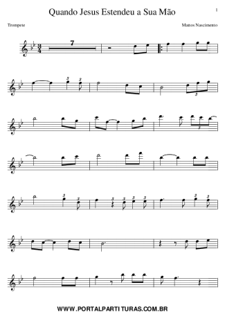 Mattos Nascimento  score for Trumpet