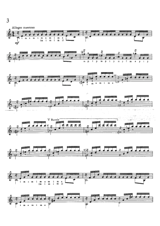 Mauro Giuliani Preludio Op 83 Nr 3 score for Acoustic Guitar
