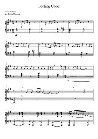 Michael Bublé  score for Piano