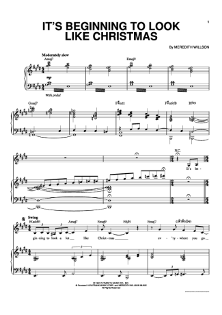 Michael Bublé  score for Piano