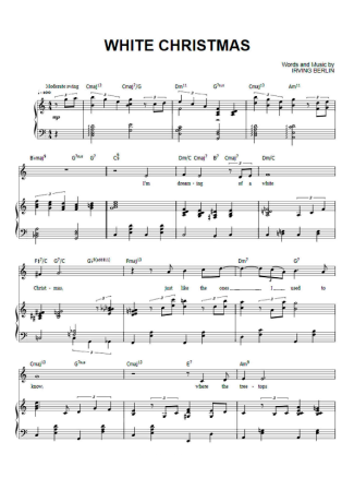 Michael Bublé  score for Piano