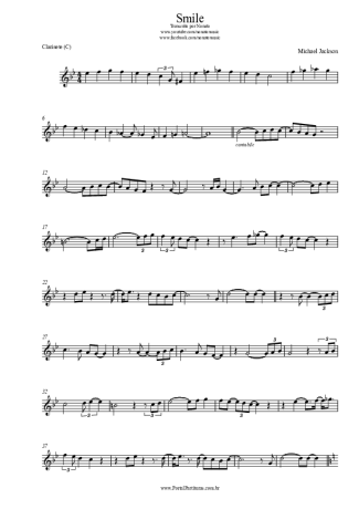 Michael Jackson  score for Clarinet (C)