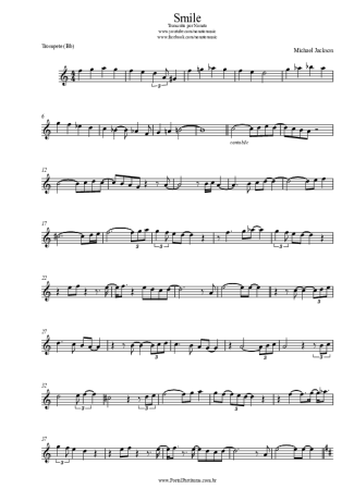 Michael Jackson  score for Trumpet