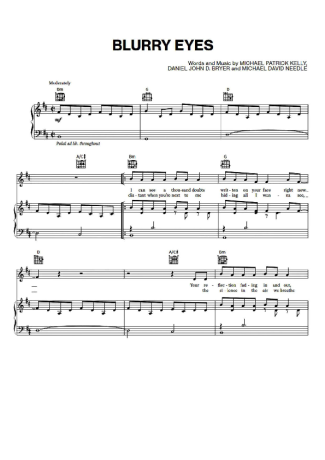 Michael Patrick Kelly  score for Piano