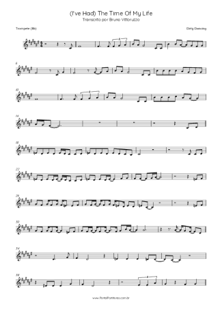 Movie Soundtracks (Temas de Filmes)  score for Trumpet