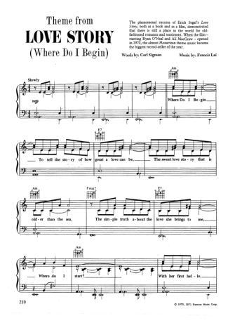 Movie Soundtracks (Temas de Filmes)  score for Piano