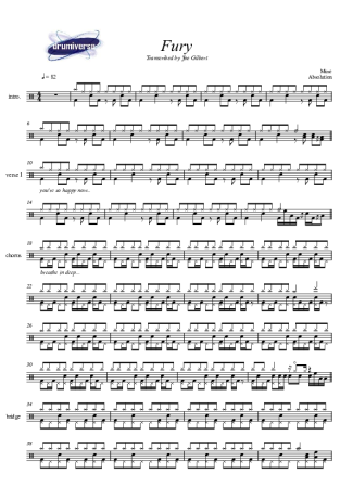 Muse  score for Drums