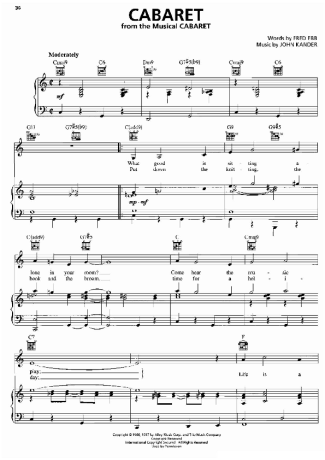 Musicals (Temas de Musicais)  score for Piano