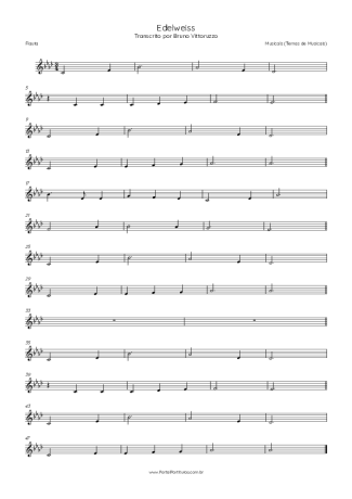 Score for Flute