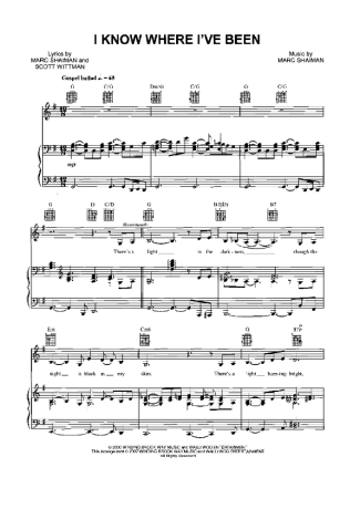 Musicals (Temas de Musicais)  score for Piano