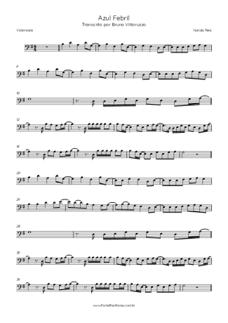 Score for Cello