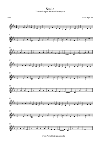 Nat King Cole  score for Harmonica
