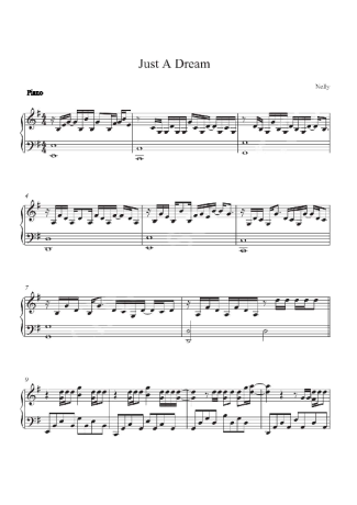 Nelly  score for Piano