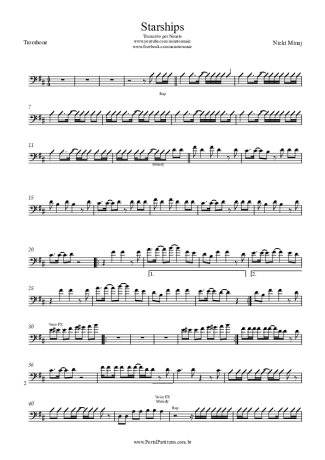 Score for Trombone