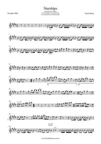 Score for Trumpet