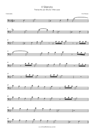 Nini Rosso  score for Cello