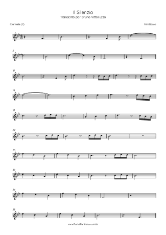 Nini Rosso  score for Clarinet (C)