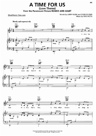 Nino Rota  score for Piano