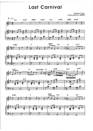 Norihiro Tsura  score for Piano