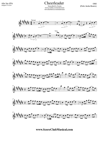 OMI  score for Alto Saxophone
