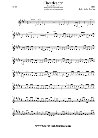 OMI  score for Violin