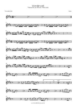 Oasis  score for Trumpet