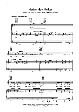 Odyssey  score for Piano