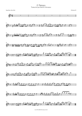 Score for Alto Saxophone