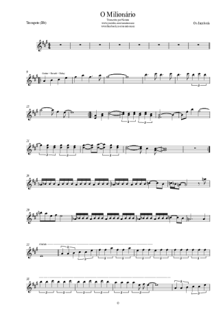 Os Incríveis  score for Trumpet
