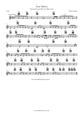 Score for Acoustic Guitar