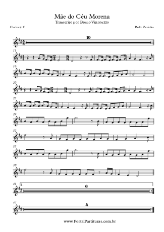 Padre Zezinho  score for Clarinet (C)
