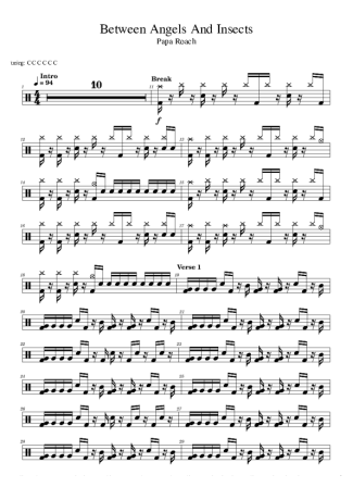 42810 <br />
<b>Notice</b>:  Undefined index: partitura in <b>/home/v2ariamus/public_html/scorelist2.php</b> on line <b>584</b><br />
 - Between Angels And Insects - Trummor