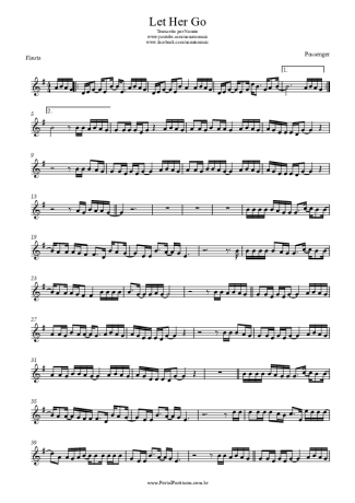 Passenger  score for Flute