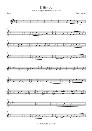 Score for Harmonica