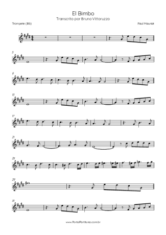 Score for Trumpet