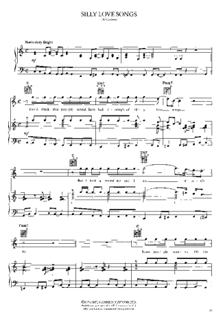 Paul McCartney  score for Piano