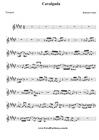 Paula Fernandes  score for Trumpet