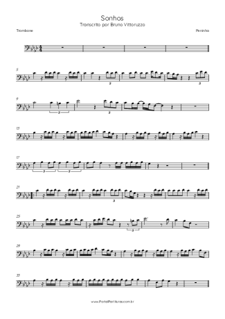 Peninha  score for Trombone