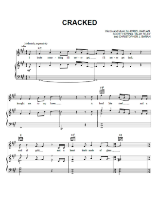 Score for Piano